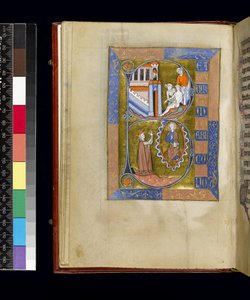 Folio uit de Psalter en Getijden van Isabella van Frankrijk, Parijs, ca. 1265-70