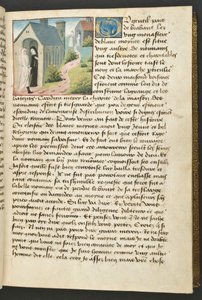 Pagina uit Cent Nouvelles Nouvelles, c.1461-62 door French School