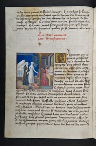 Pagina uit Cent Nouvelles Nouvelles, c.1461-62