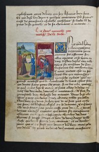 Pagina uit Cent Nouvelles Nouvelles, c.1461-62 door French School