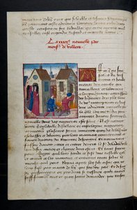 Pagina uit Cent Nouvelles Nouvelles, c.1461-62