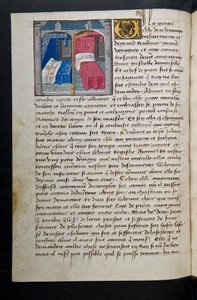 Pagina uit Cent Nouvelles Nouvelles, c.1461-62 door French School