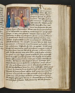 Pagina uit Cent Nouvelles Nouvelles, c.1461-62
