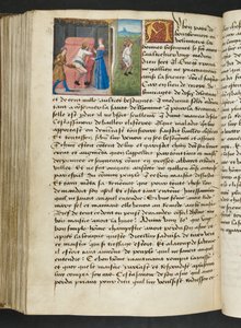 Pagina uit Cent Nouvelles Nouvelles, c.1461-62