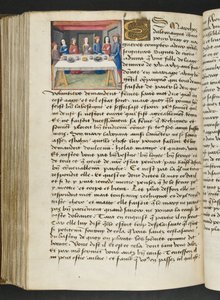 Pagina uit Cent Nouvelles Nouvelles, c.1461-62
