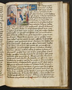 Pagina uit Cent Nouvelles Nouvelles, c.1461-62
