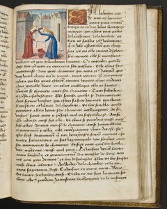Pagina uit Cent Nouvelles Nouvelles, c.1461-62 door French School