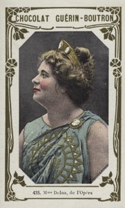 Mevrouw Delna, van de Opera door French School