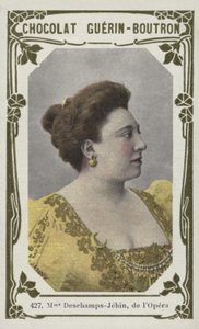 Mevrouw Deschamps-Jehin, van de Opera door French School