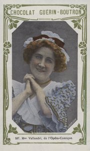 Madame Vallandri, van de Opera-Comique door French School