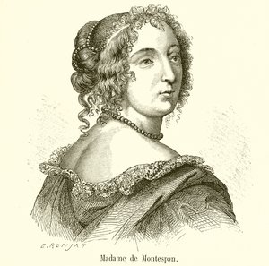 Madame de Montespan door French School