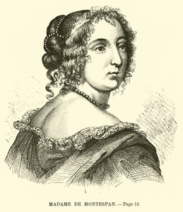 Madame de Montespan door French School