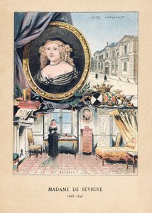 Madame de Sevigne door French School