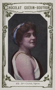 Mademoiselle Chenal, Opera door French School