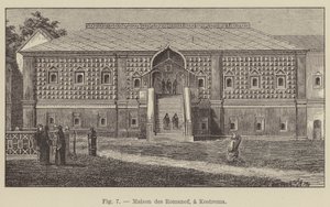 Huis van de Romanovs, in Kostroma door French School