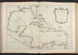 Kaart van de Golf van Mexico, Carte reduite du golphe de Mexique et des isles de l