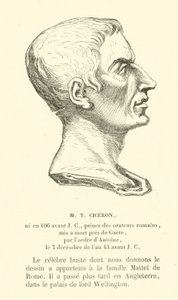 Marcus Tullius Cicero, Romeins politicus, redenaar en filosoof door French School