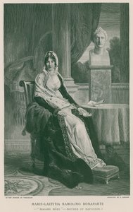 Marie-Laetitia Ramolino Bonaparte door French School