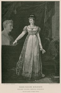 Marie-Pauline Bonaparte door French School