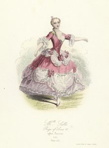 Marie Sallé, Franse danseres; regeerperiode van Lodewijk XV door French School