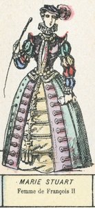 Marie Stuart, vrouw van Frans II door French School