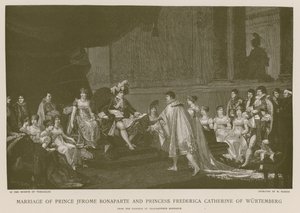 Huwelijk van Prins Jerome Bonaparte en Prinses Frederica Catherine van Württemberg