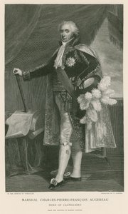 Maarschalk Charles-Pierre-Francois Augereau door French School