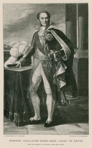 Maarschalk Guillaume-Marie-Anne, Graaf de Brune door French School