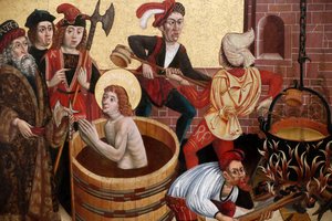 Martelaarschap van Sint Jan door French School
