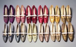 Mary Chamberlains schoenen, 1890s