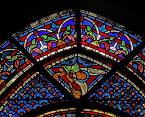 Het Maria Magdalena-raam: een engel