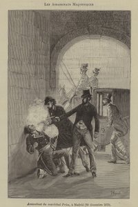 Vrijmetselaarsmoorden (gravure) door French School
