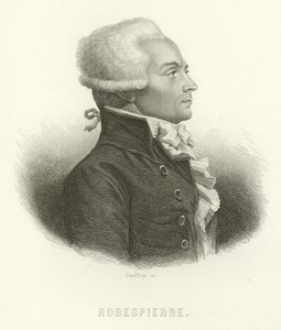 Maximilien de Robespierre door French School