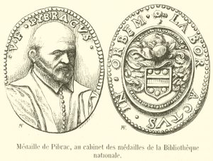 Medaille van Pibrac, in de medailleverzameling van de Nationale Bibliotheek door French School