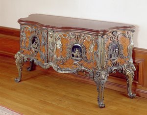 Medaillekabinet, door M. Dasson uit Parijs, c.1870