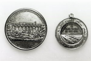 Medaille ter herdenking van de opening van het Suezkanaal, 1869 door French School