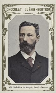 Melchior de Vogue, Academie-Francaise door French School