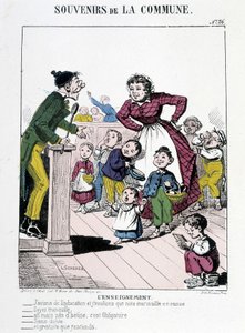 Herinneringen aan de Commune: onderwijs, eind 19e eeuw B.H.V. P. door French School