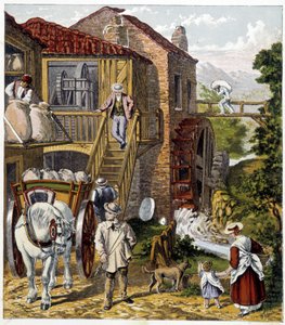 Meunier - in "Magazine des petits enfants: les Métiers", ed. Hachette, n.d., v.1900