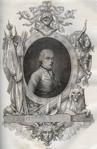 Michael Friedrich Benedikt baron von MELAS (1729-1806), veldmaarschalk - Nieuwe Nationale Encyclopedie door Maurice La Charest - 1870 door French School