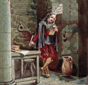 Michel de Marillac (1563-1632) opgesloten in het kasteel van Chateaudun.