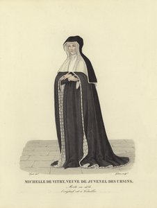 Michelle de Vitry, weduwe van Jean Juvenel des Ursins