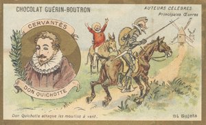 Miguel de Cervantes Saavedra (1547-1616), Spaanse romanschrijver, dichter en toneelschrijver, auteur van 