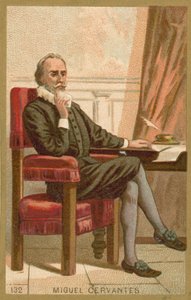 Miguel de Cervantes door French School