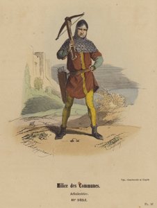 Militie van de Gemeenten, Kruisboogschutter, 12e Eeuw