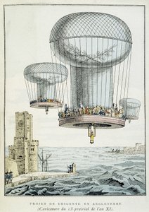 Militaire ballonafdaling naar Engeland door French School