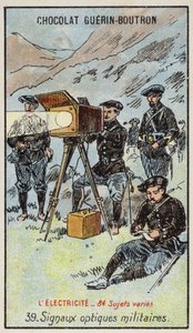 Militaire optische signalen door French School