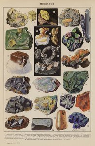 Mineralen door French School