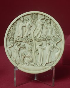 Spiegelkist met hoofse scènes, c.1320-30