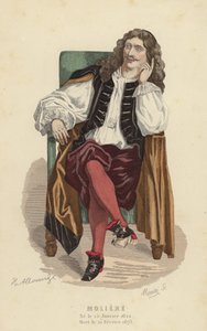 Molière door French School